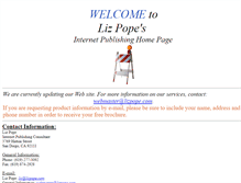 Tablet Screenshot of lizpope.com